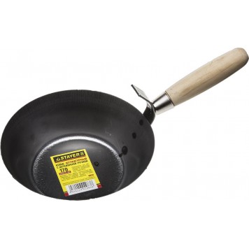 0824 | Ковш штукатурный с деревянной ручкой, STAYER MASTER-0