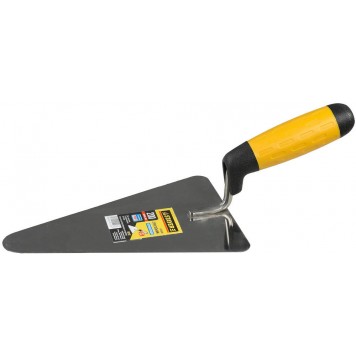 08292 | Кельма, треугольник, нержавеющее полотно, 2-х компонентная рукоятка, 200х145мм, STAYER PROFI-0