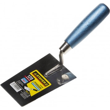 0830-12 | Кельма, "трапеция", нержавеющее полотно, деревянная рукоятка, 120мм, STAYER PROFI-0