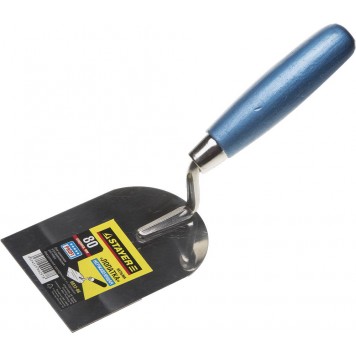 0832-08 | Кельма, нержавеющее полотно, деревянная рукоятка, 80x110мм, STAYER PROFI-0