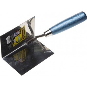 0836-80 | Кельма для внутренних углов, нержавеющее полотно, деревянная рукоятка, 110х80мм, STAYER PROFI-0