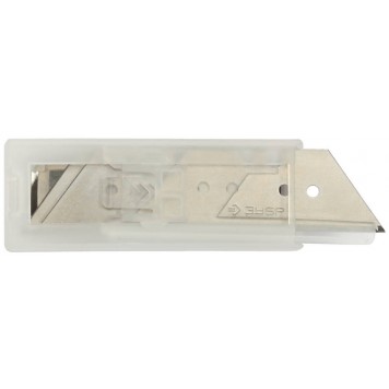 09712-24-5 | Лезвия трапециевидные, улучшенная инструментальная сталь У8А, Тип А24, 5шт, ЗУБР ПРОФЕССИОНАЛ-0