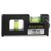 магнитный супер-компактный уровень 100 мм, KRAFTOOL 1-34861-010