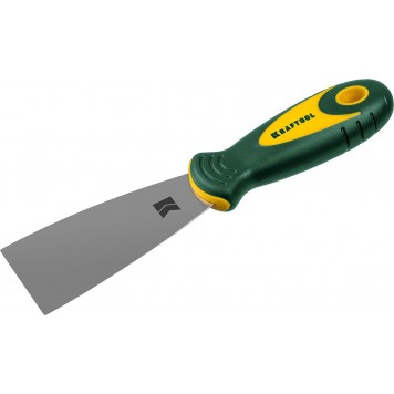 10035-050 | Шпательная лопатка с 2-компонент ручк, профилиров нержав полотно, 50мм, KRAFTOOL-0