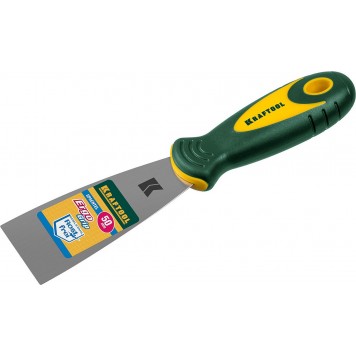 10035-050 | Шпательная лопатка с 2-компонент ручк, профилиров нержав полотно, 50мм, KRAFTOOL-1