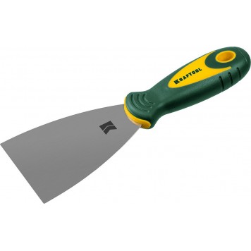 10035-075 | Шпательная лопатка с 2-компонент ручк, профилиров нержав полотно, 75мм, KRAFTOOL-0