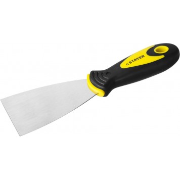 10041-06 | Шпатель нержавеющее профилированное полотно, 2к ручка, 60мм, STAYER MASTER-0