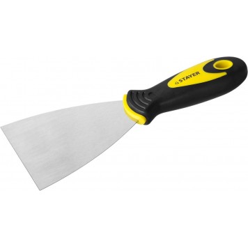 10041-10 | Шпатель нержавеющее профилированное полотно, 2к ручка, 100мм, STAYER MASTER-0