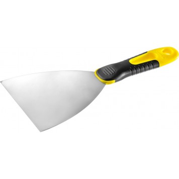 10045-12 | Шпатель нержавеющее профилированное полотно, 2к ручка, 120 мм, STAYER PROFESSIONAL-0