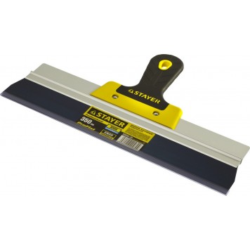 10045-35 | Фасадный шпатель анодированный 350 мм, 2к ручка, STAYER PROFLAT-1