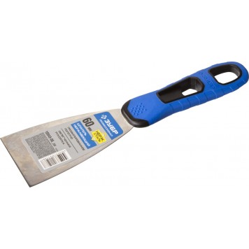 10049-06_z03 | Шпатель профилированное нержавеющее полотно, 2к ручка, 60мм, ЗУБР ПРОФЕССИОНАЛ-1