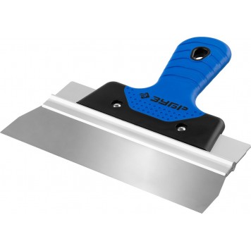 10049-20_z03 | Шпатель ФАСАДНЫЙ нержавеющий, 2к ручка. 200мм, ЗУБР ПРОФЕССИОНАЛ-0