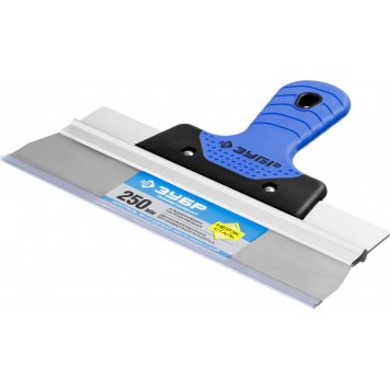 10049-25_z03 | Шпатель ФАСАДНЫЙ нержавеющий, 2к ручка. 250мм, ЗУБР ПРОФЕССИОНАЛ-1