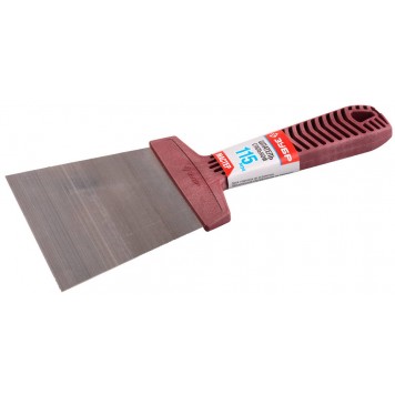 10051-115 | Шпатель стальной c пластмассовой ручкой, 115мм, ЗУБР МАСТЕР-0