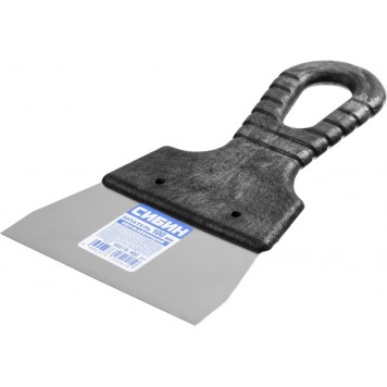 10079-100_z01 | Шпатель нержавеющий, 100мм, СИБИН-2