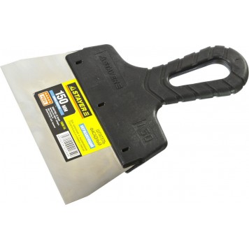 1008-15 | Шпатель фасадный нержавеющий, с пластмассовой ручкой, 150мм, STAYER PROFESSIONAL-1