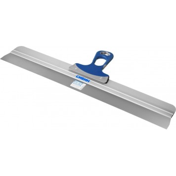 10085-60 | Шпатель ФАСАДНЫЙ нержавеющий, алюминиевая направляющая, 2к ручка, 600мм, СИБИН-2