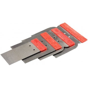 1011-H4 | Набор шпателей ЯПОНЧИК, стальные, 4шт: 50, 80, 100, 120мм, STAYER PROFI-0