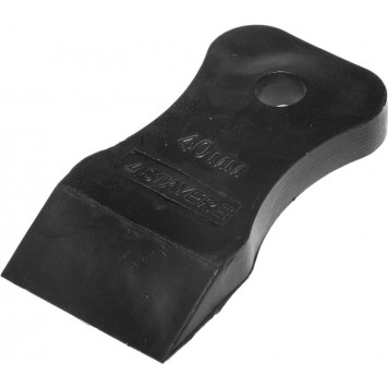 1015-40_z02 | Шпатель резиновый, черный, 1шт, 40мм, STAYER MASTER-0
