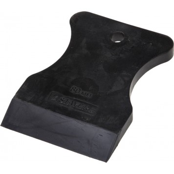 1015-80_z02 | Шпатель резиновый, черный, 1шт, 80мм, STAYER MASTER-0