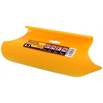 1021 | Шпатель прижимной универсальный для обоев, пластмассовый, 4-в-1, 280мм, STAYER-0