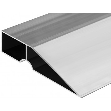 10723-2.5_z02 | Правило трапеция "ДВУХВАТ", алюминиевое, с цилиндрическим ребром жесткости, 2,5м, STAYER MASTER-2