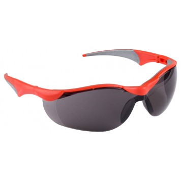 110322 | Очки защитные, серые, с зеркальным покрытием с мягкими двухкомпонентными дужками, ЗУБР МАСТЕР-0