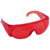 Очки защитные с боковой вентиляцией, красные, STAYER 11045