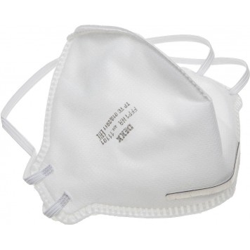 11101 | Полумаска фильтрующая противоаэрозольная, многослойная, FFP1, DEXX-0