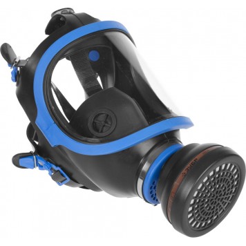 11125 | Маска полнолицевая, в комплекте с фильтром, ЗУБР ЭКСПЕРТ-0