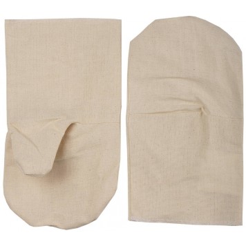 11412 | Рукавицы хлопчатобумажные, двунитка с двойным наладонником, XL, РОССИЯ-0