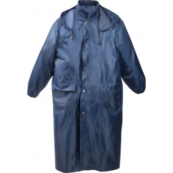 11612-56 | Плащ-дождевик, нейлоновый на молнии, синий цвет, размер 56-58, STAYER-3
