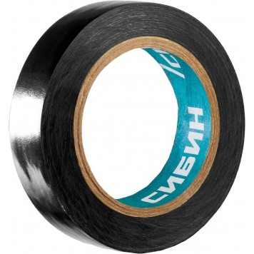 1235-2 | ПВХ изолента, 10м х 15мм, черная, СИБИН-2