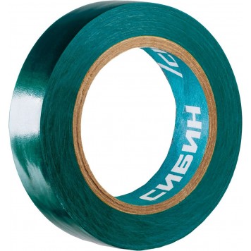 1235-4 | ПВХ изолента, 10м х 15мм, зеленая, СИБИН-2