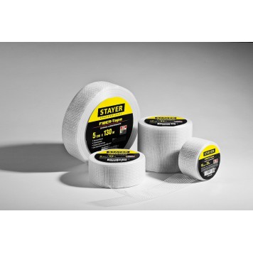 1246-10-20 | Серпянка самоклеящаяся FIBER-Tape, 10 см х 20м, STAYER PROFESSIONAL-2