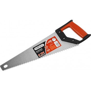 1502-40_z01 | Ножовка по дереву (пила) 400 мм, 5 TPI, рез вдоль и поперек волокон, для крупных и средних заготовок, MIRAX UNIVERSAL-0