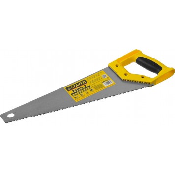 15050-40_z02 | Ножовка универсальная (пила) 400мм,7TPI, закаленный зуб, рез вдоль и поперек волокон, для средн заготовок, фанеры, ДСП,МДФ, STAYER ТАЙГА-7-2