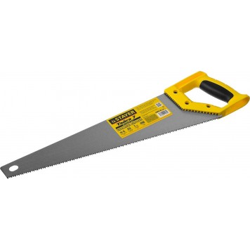 15050-45_z02 | Ножовка универсальная (пила) 450мм,7TPI, закаленный зуб, рез вдоль и поперек волокон, для средн заготовок, фанеры, ДСП,МДФ, STAYER ТАЙГА-7-2