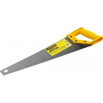 15061-45_z01 | Ножовка ударопрочная (пила) 450 мм, 5 TPI, быстрый рез поперек волокон, для крупных и средних заготовок, STAYER ТАЙГА-5-1