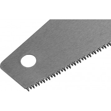 15150-35 | Ножовка для тонкого пиления, прямой мелкий закаленный зуб, пластмассовая ручка, шаг зуба 2,3мм, 350мм, ЗУБР ЭКСПЕРТ-4