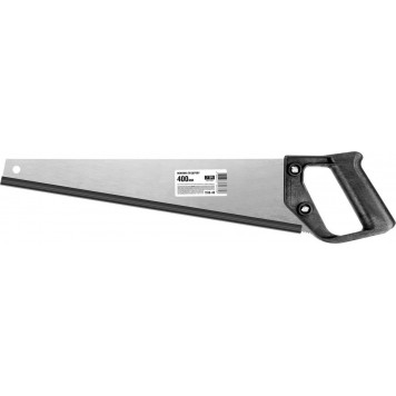 1518-40 | Ножовка по дереву, 7 TPI, универсальный разведенный зуб, 400мм, РОССИЯ-1