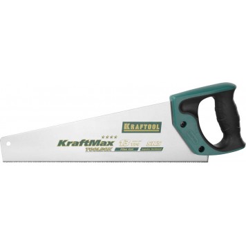 15227-35 | Ножовка (пила) 350 мм, 13 TPI, специальный зуб, компактная, точный рез всех видов материалов, KRAFTOOL TOOLBOX-13-0