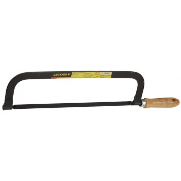 1575 | Ножовка "ХОББИ" по металлу, деревянная ручка, 300мм, STAYER STANDARD-0
