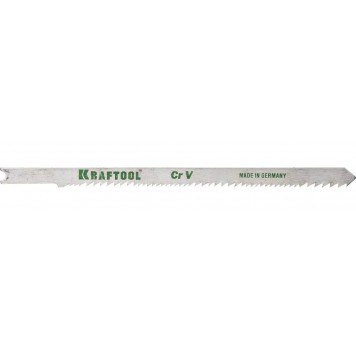 159605-U | Полотна, U345XF, для эл/лобзика, Bi-Metall, по нерж.стали, дереву с гвоздями, US-хвост., шаг 1,8-2,5мм, 110мм, 2шт, KRAFTOOL-0