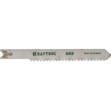 159651-2 | Полотна, U118B, для эл/лобзика, HSS, по металлу (1,5-5мм), US-хвост., шаг 2мм, 55мм, 2шт, KRAFTOOL-0