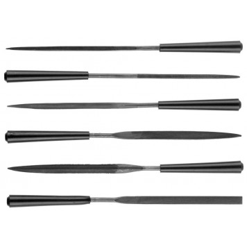 1603-10-H6_z01 | Набор Надфили, ручка из ПВХ, 100мм, 6шт, STAYER MASTER-0