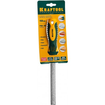 16082-15_z01 | Напильник полукруглый с покрытием из карбида вольфрама, 150мм, KRAFTOOL-1