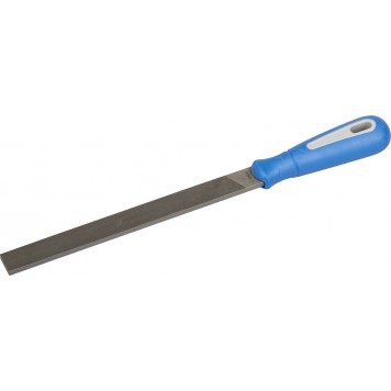 1611-20-3 | Напильник плоский, двухкомпонентная рукоятка, № 3, 200мм, ЗУБР ПРОФЕССИОНАЛ-0