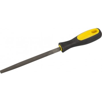 16603-20-2 | Напильник трехгранный, с двухкомпонентной рукояткой, № 2, 200мм, STAYER PROFI-0