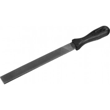 16701-20 | Напильник плоский с пластиковой рукояткой, 200мм, СИБИН-0